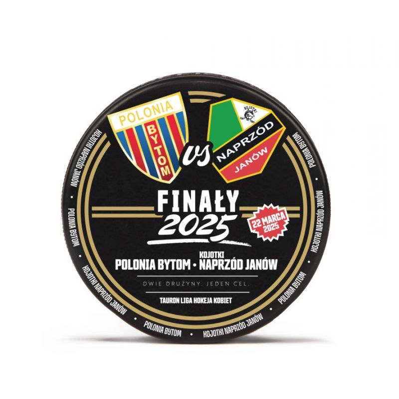 Inny Polonia Bytom Hockey Puck Final 25 Rajongói termék fekete SREBKRFL