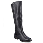 Inny Rieker W Z9591-00 black leather boots Cipő női R352