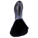 Inny Rieker W Z9591-00 black leather boots Cipő női R352