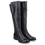 Inny Rieker W Z9591-00 black leather boots Cipő női R352
