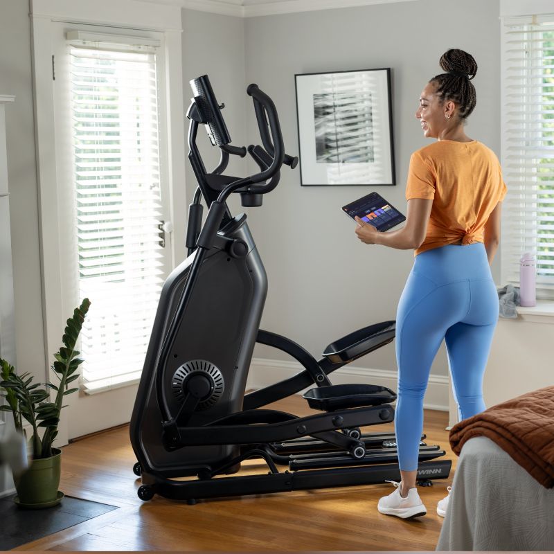 Inny Schwinn Elliptical Bike Programmable Compact 590E 100955