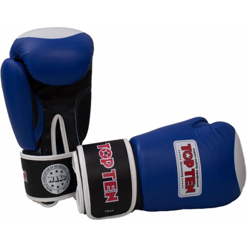 Inny Top Ten RTT-WAKO 10 oz fekete boxkesztyű 01111-02WAKO