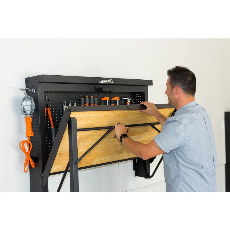 Inny Wall-mounted folding workbench 80421