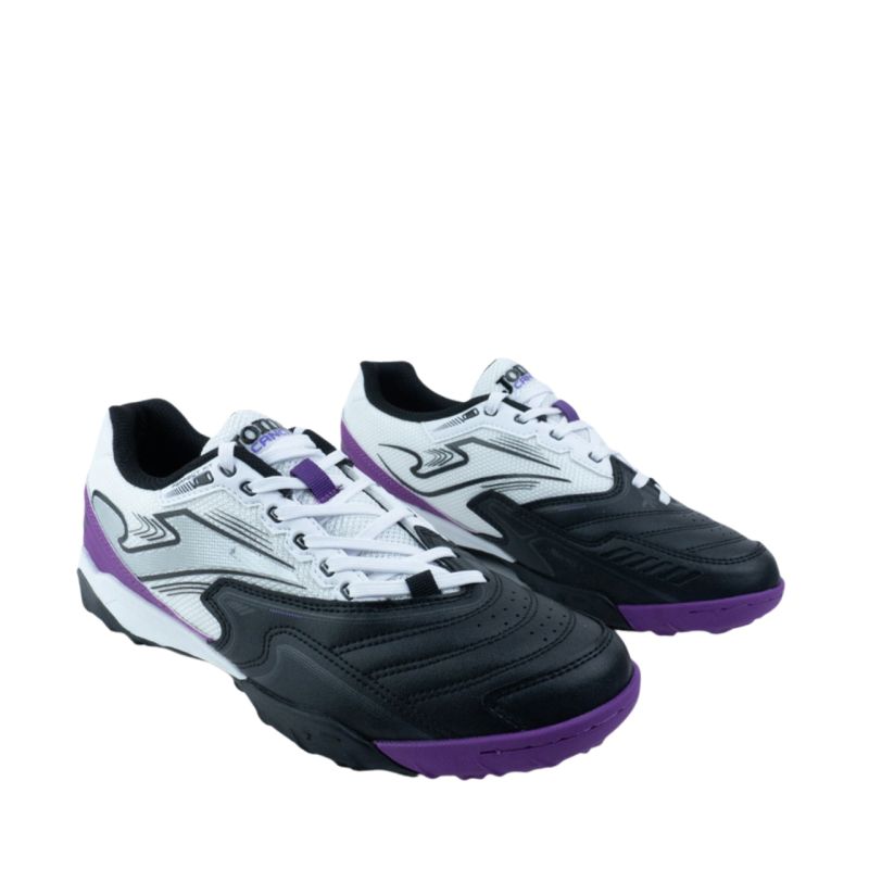 Joma Cancha 2601 Turf Football Boots Black and White fehér férfi focicipő CANS2601TF
