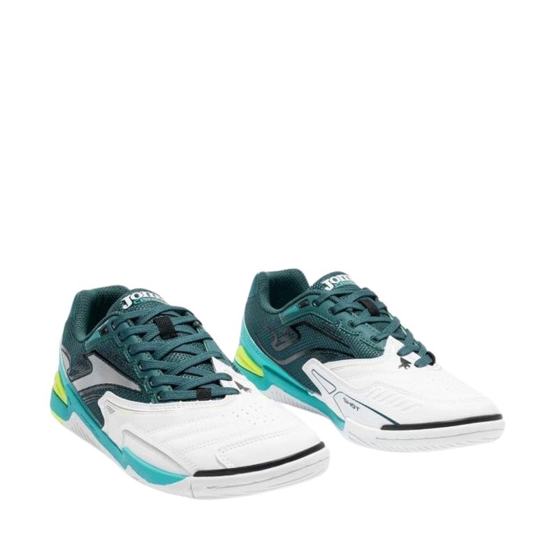 Joma Cancha 2602 Indoor Football white-green zöld férfi focicipő CANS2602IN