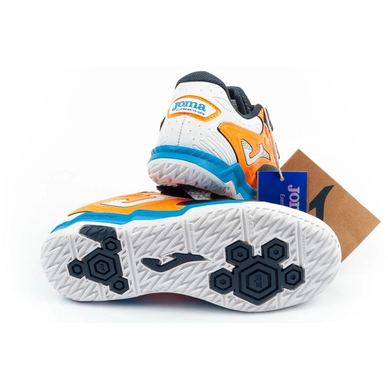 Joma Cancha JR 2633 indoor football sports for children with Velcro cipő gyerek