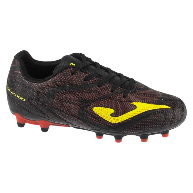 Joma Evolution 2601 FG gyerek focicipő, fekete EVJW2601FG