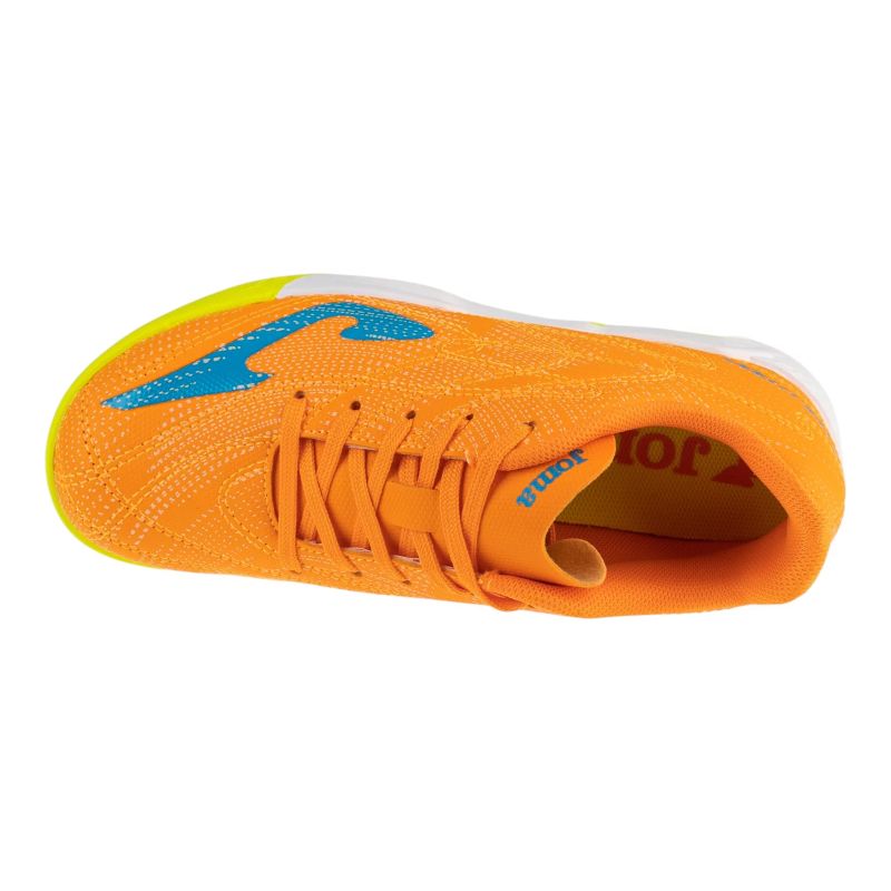Joma Evolution Jr 2608 IN Orange narancssárga gyerek teremcipő EVJS2608IN