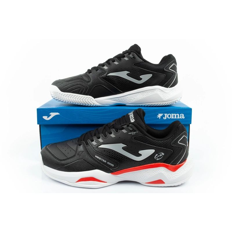 Joma Master men's padel sports shoes, tennis court shoes, fekete férfi nadrág TM100S2601C