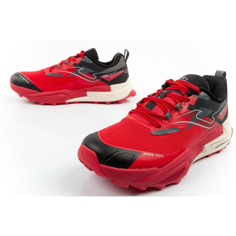 Joma men's trail running shoes Sierra off-road cushioned red férfi