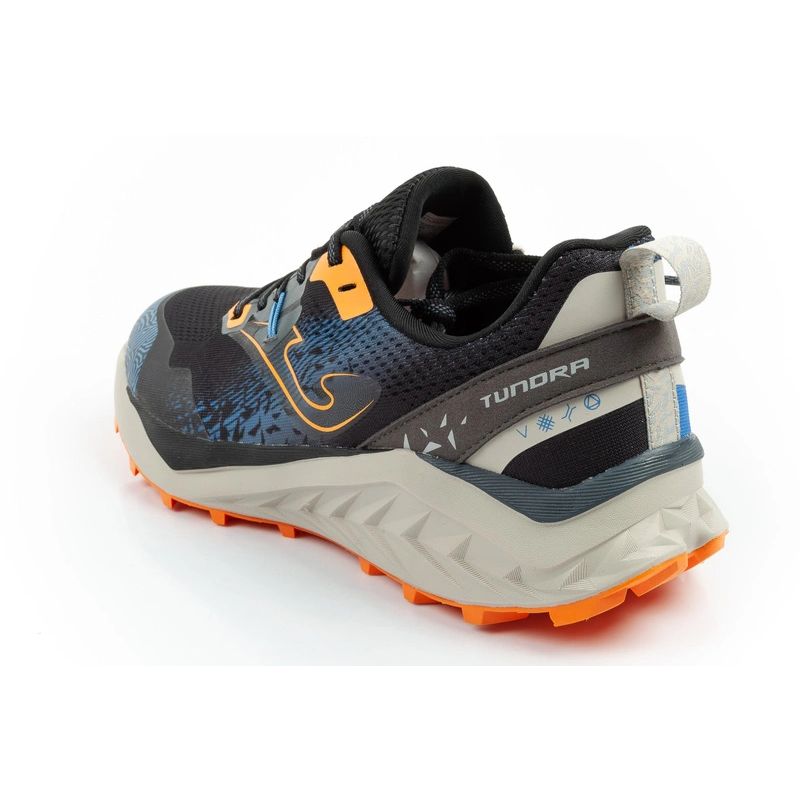 Joma Men's Tundra Cushioned Trail Running Shoes, fekete cipő férfi