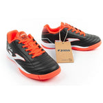 Joma Toledo JR 2601 indoor football boots for kids, fekete gyerek focicipő