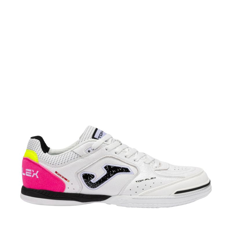 Joma Top Flex 2532 Indoor football boots white and black Labda Cipő férfi TOPW2532IN