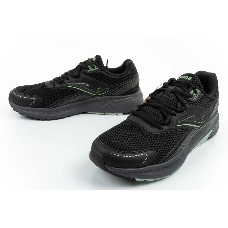 Joma Vitaly men's running shoes, lightweight, comfortable, durable, black fekete férfi nadrág
