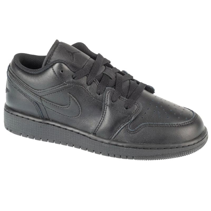 Jordan Air 1 Low GS Jr shoes fekete gyerek utcai cipő