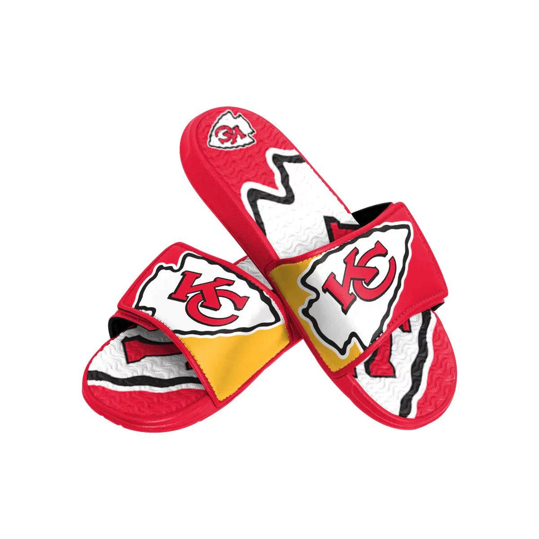 Foco Kansas City Chiefs NFL Colorblock Papucs - Sportmania.hu