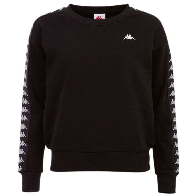 Kappa Janka Sweatshirt W fekete női pulóver 31002119-4006