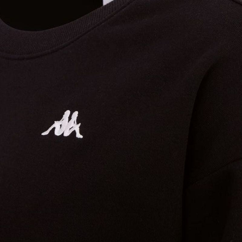 Kappa Janka Sweatshirt W fekete női pulóver 31002119-4006