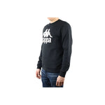 Kappa Sertum RN Sweatshirt fekete férfi pulóver 703797-19-4006