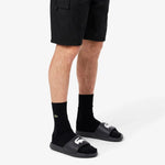 Lacoste SERVE SLIDE 1.0 125 1 CMA BLK/WHT ( ) papucs