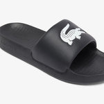 Lacoste SERVE SLIDE 1.0 125 1 CMA BLK/WHT ( ) papucs