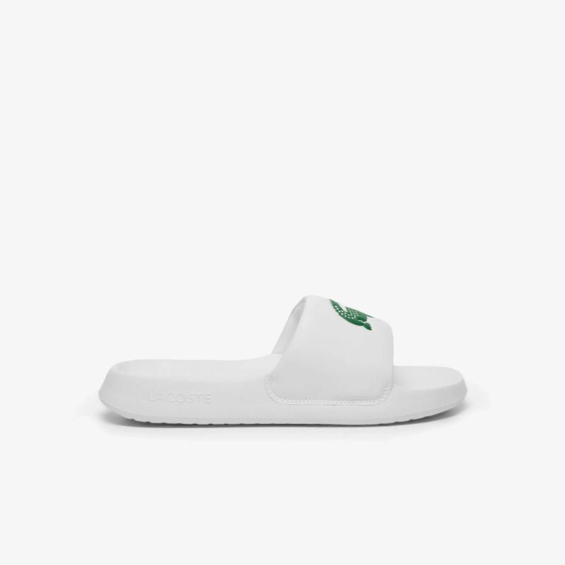 Lacoste SERVE SLIDE 1.0 125 1 CMA WHT/GRN ( ) papucs
