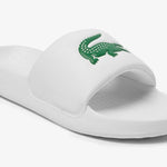 Lacoste SERVE SLIDE 1.0 125 1 CMA WHT/GRN ( ) papucs