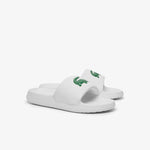 Lacoste SERVE SLIDE 1.0 125 1 CMA WHT/GRN ( ) papucs