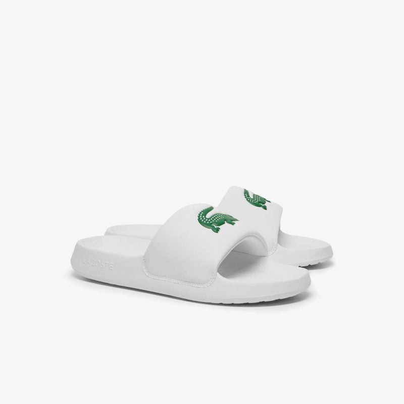Lacoste SERVE SLIDE 1.0 125 1 CMA WHT/GRN ( ) papucs