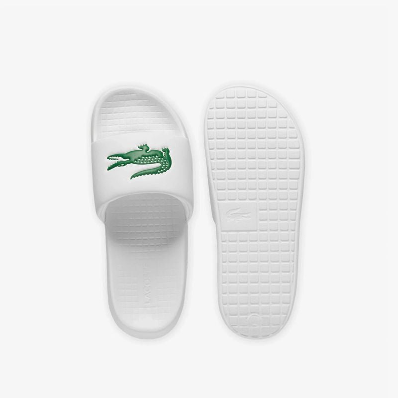 Lacoste SERVE SLIDE 1.0 125 1 CMA WHT/GRN ( ) papucs