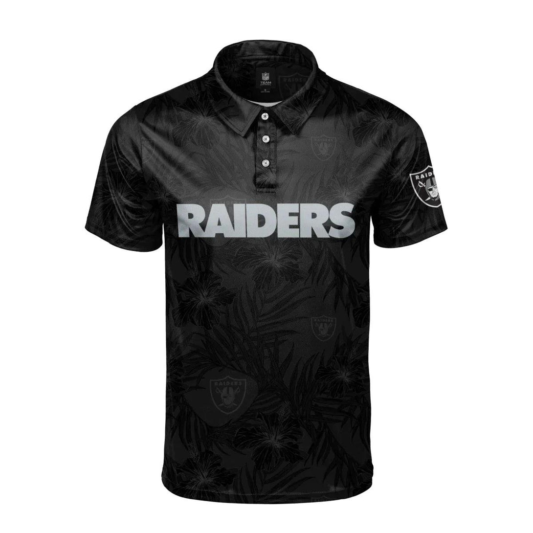 Foco Las Vegas Raiders Floral Wordmark galléros Póló - Sportmania.hu