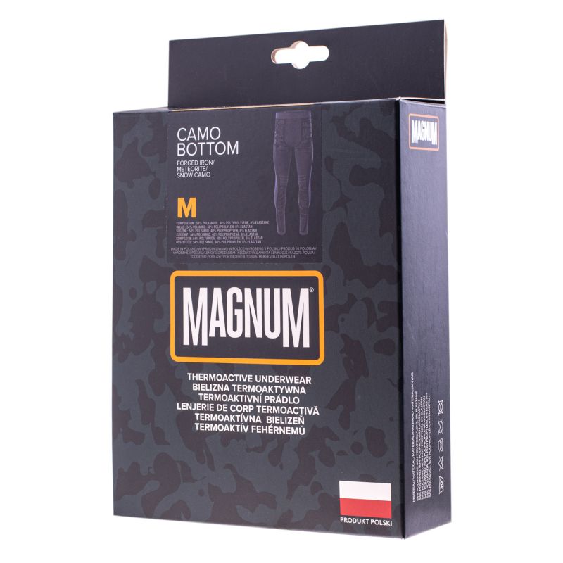 Magnum Camo Bottom Thermoactive Leggings fekete termoaktív férfi