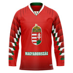 Magyarország hosszú ujjú szurkolói mez, piros - Sportmania.hu