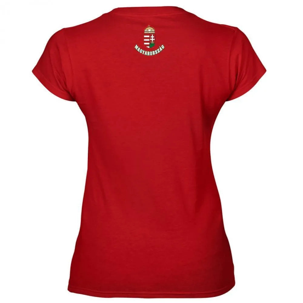 Magyarország piros női Póló - Sportmania.hu