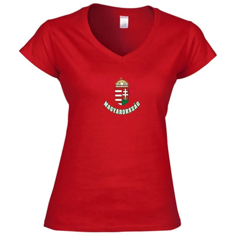 Magyarország piros női Póló - Sportmania.hu