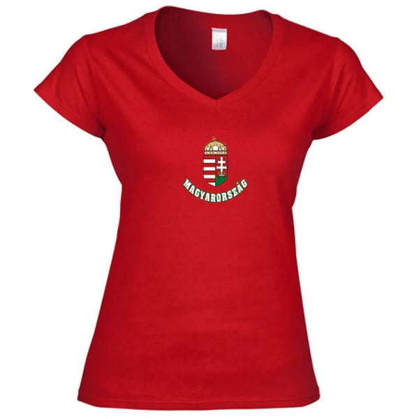 Magyarország piros női Póló - Sportmania.hu