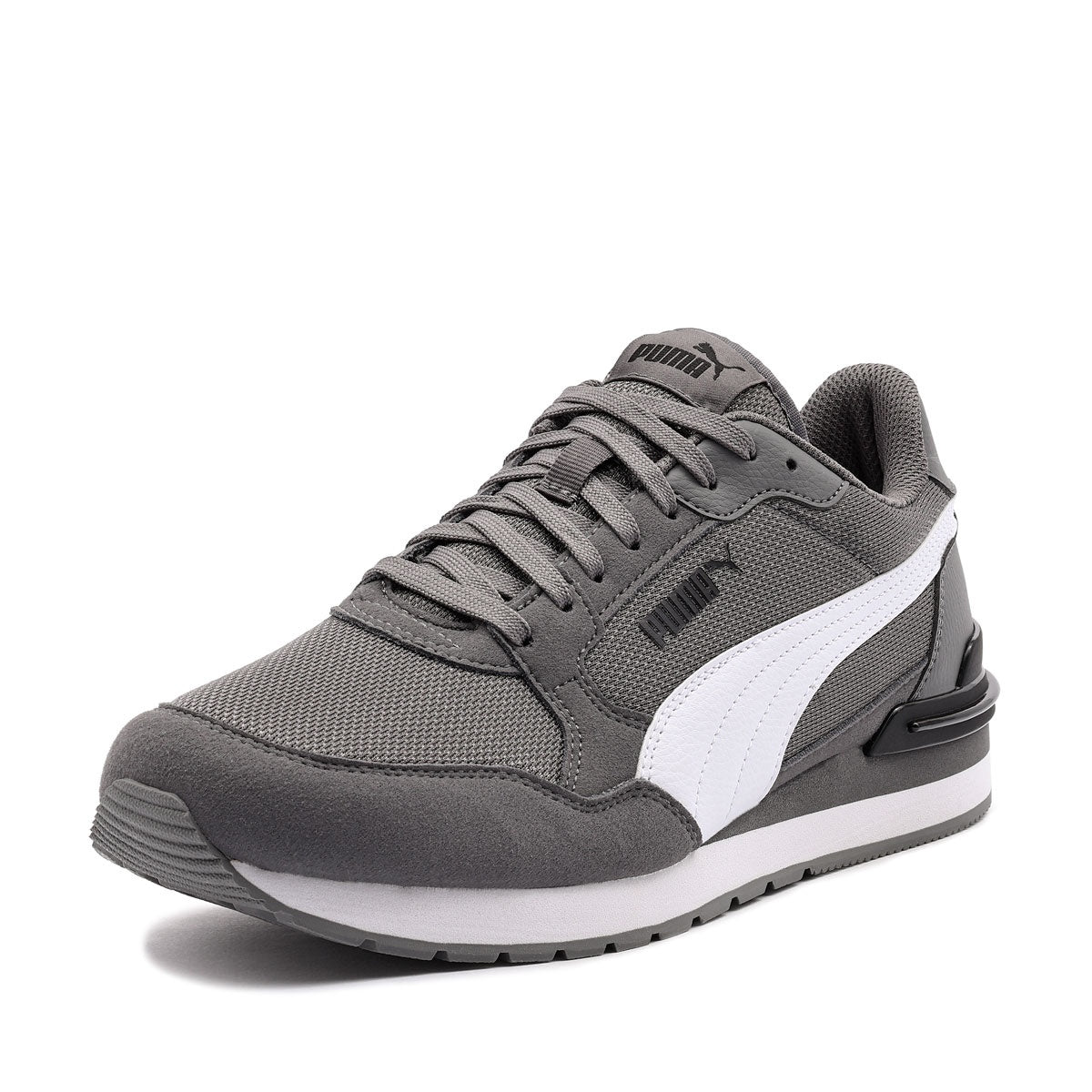 ST Runner v4 Mesh Cool Dark Gray-PUMA Wh (39966603) szürke utcai cipő