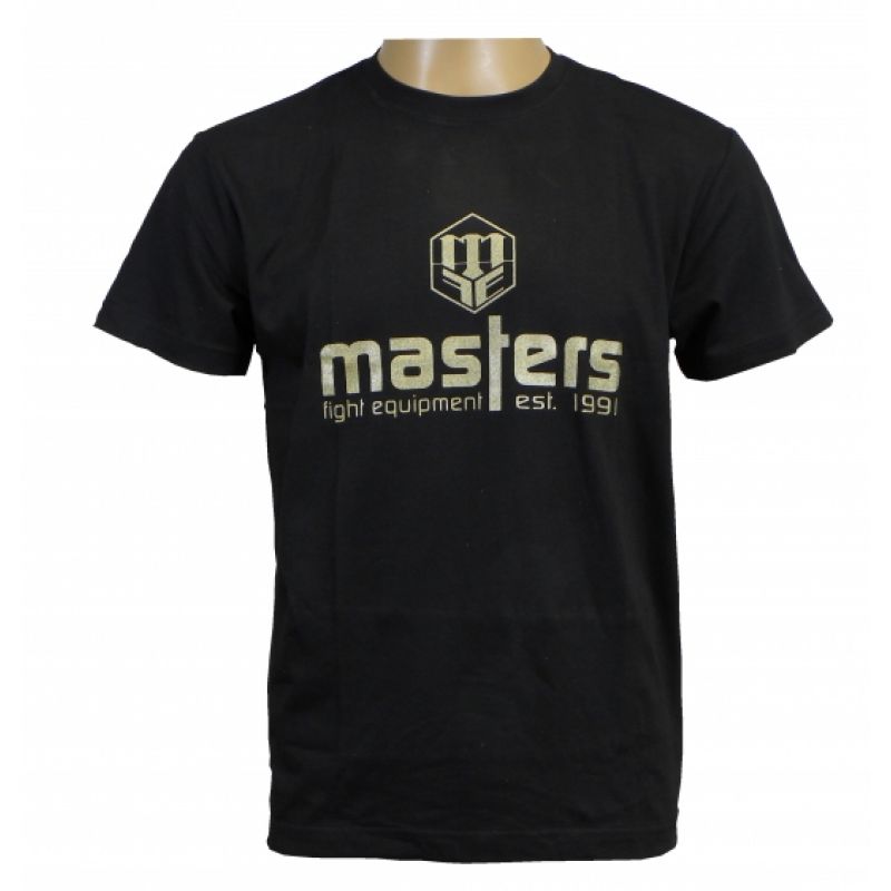Masters Basic T-shirt férfi póló, fekete