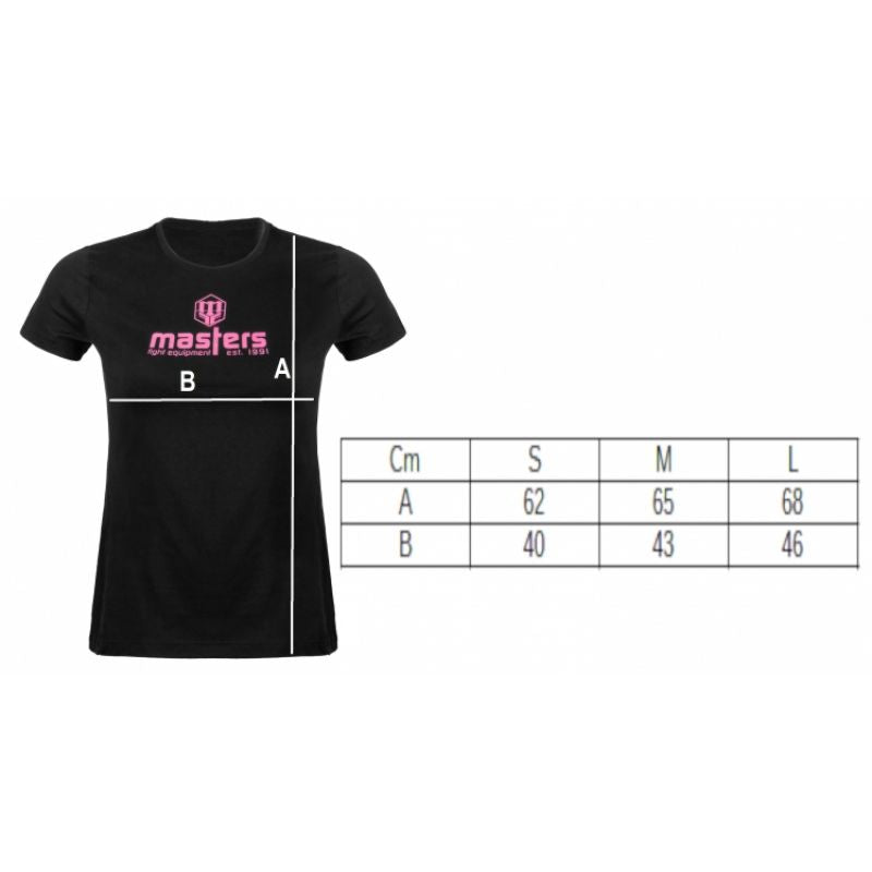 Masters Basic T-shirt W női póló, fekete