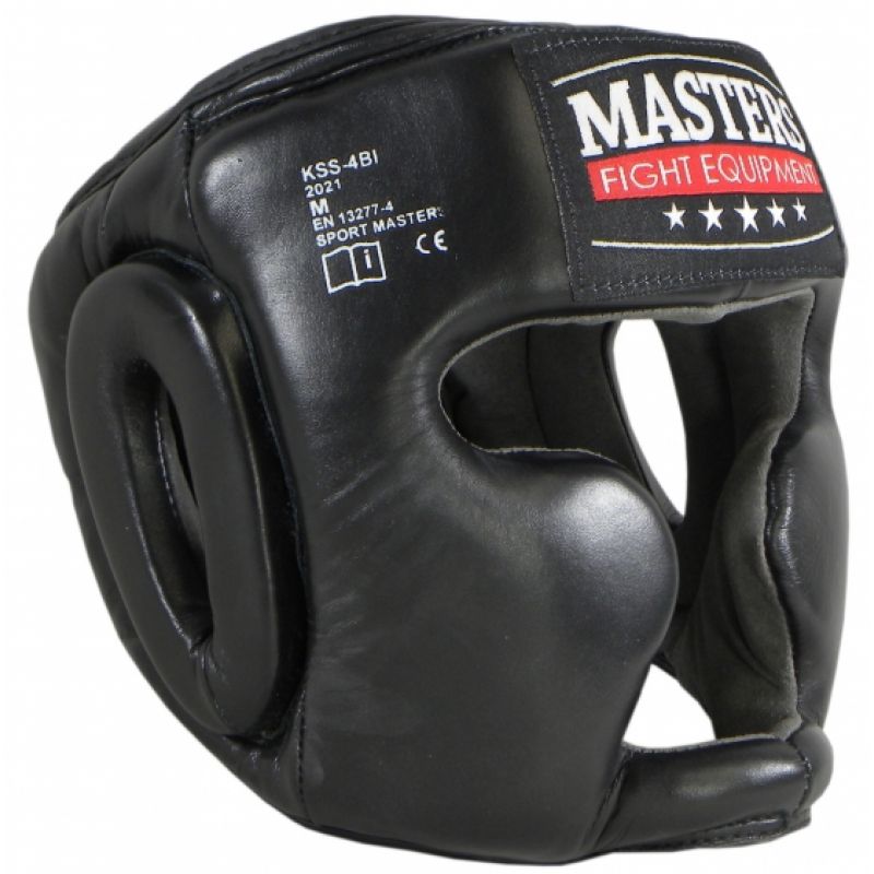Masters Boxing Helmet - KSS-4B1 védőfelszerelés, fekete