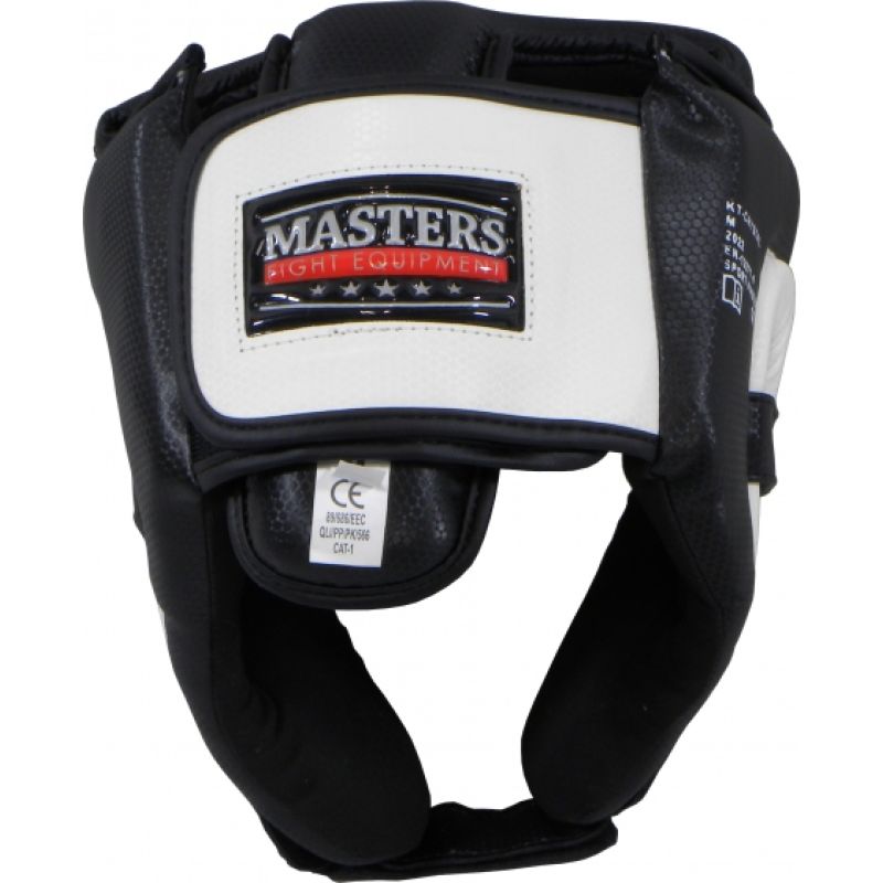Masters Boxing helmet KT-CRYSTAL védőfelszerelés, fehér