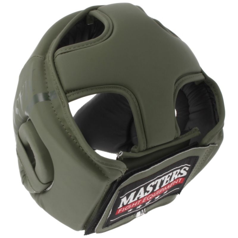 Masters Boxing helmet KTOP-PU-MATT "M" védőfelszerelés, zöld