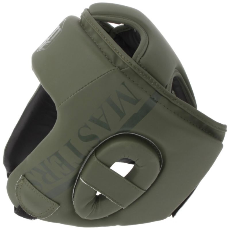 Masters Boxing helmet KTOP-PU-MATT "M" védőfelszerelés, zöld