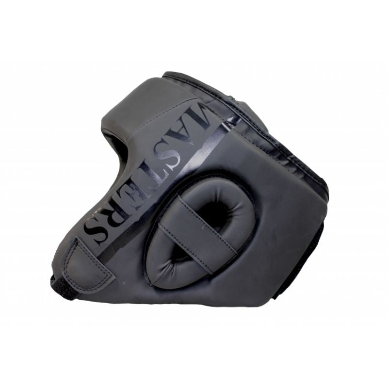 Masters Boxing Helmet KTOP-PU-MATT védőfelszerelés, fekete