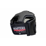 Masters Boxing Helmet KTOP-PU-MATT védőfelszerelés, fekete