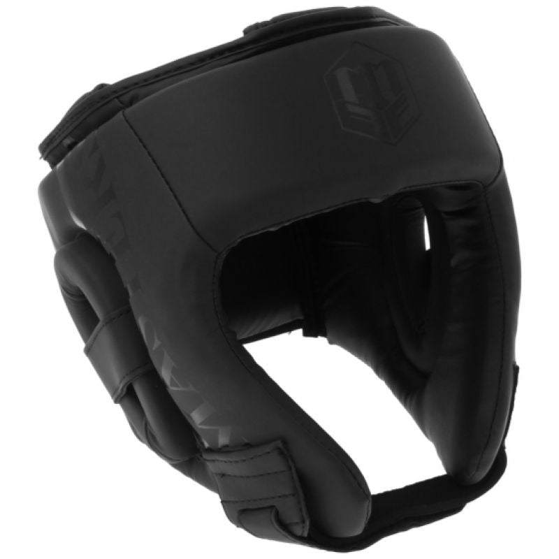 Masters Boxing Helmet KTOP-PU-MATT védőfelszerelés, fekete
