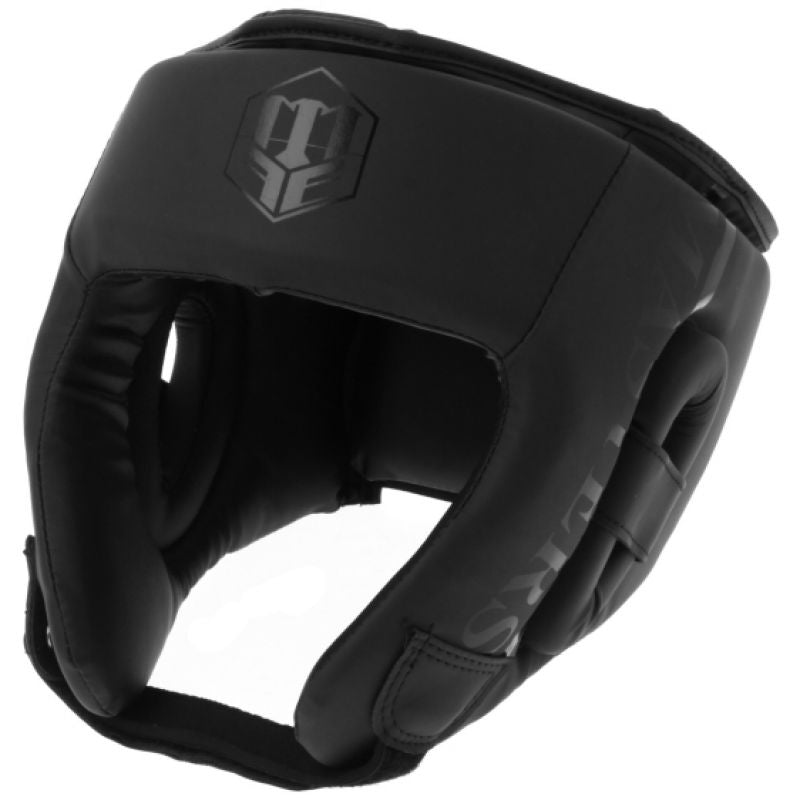 Masters Boxing Helmet KTOP-PU-MATT védőfelszerelés, fekete