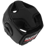 Masters Boxing Helmet KTOP-PU-MATT védőfelszerelés, fekete