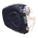 Masters Boxing Helmet with Mask KSSPU-M (WAKO APPROVED) védőfelszerelés, piros