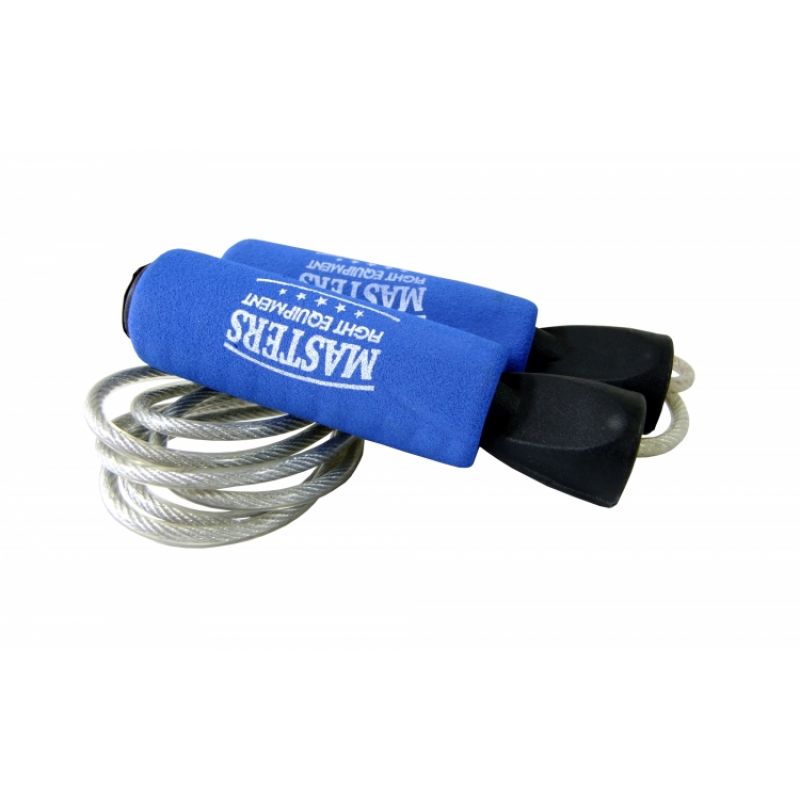 Masters Boxing jump rope with weights 2 x 160g SBS-W edzőfelszerelés, fekete